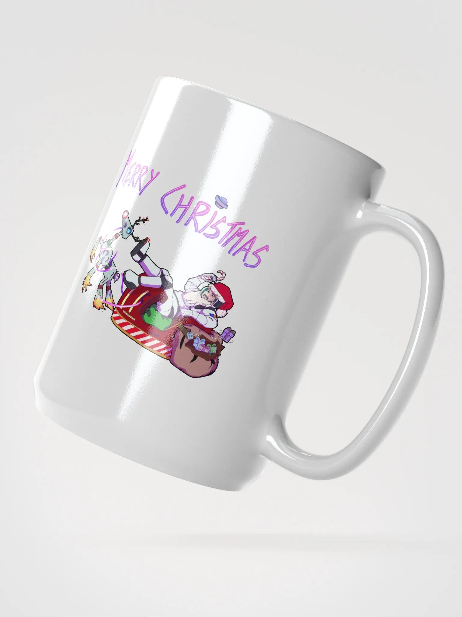 White Glossy Mug product image (2)