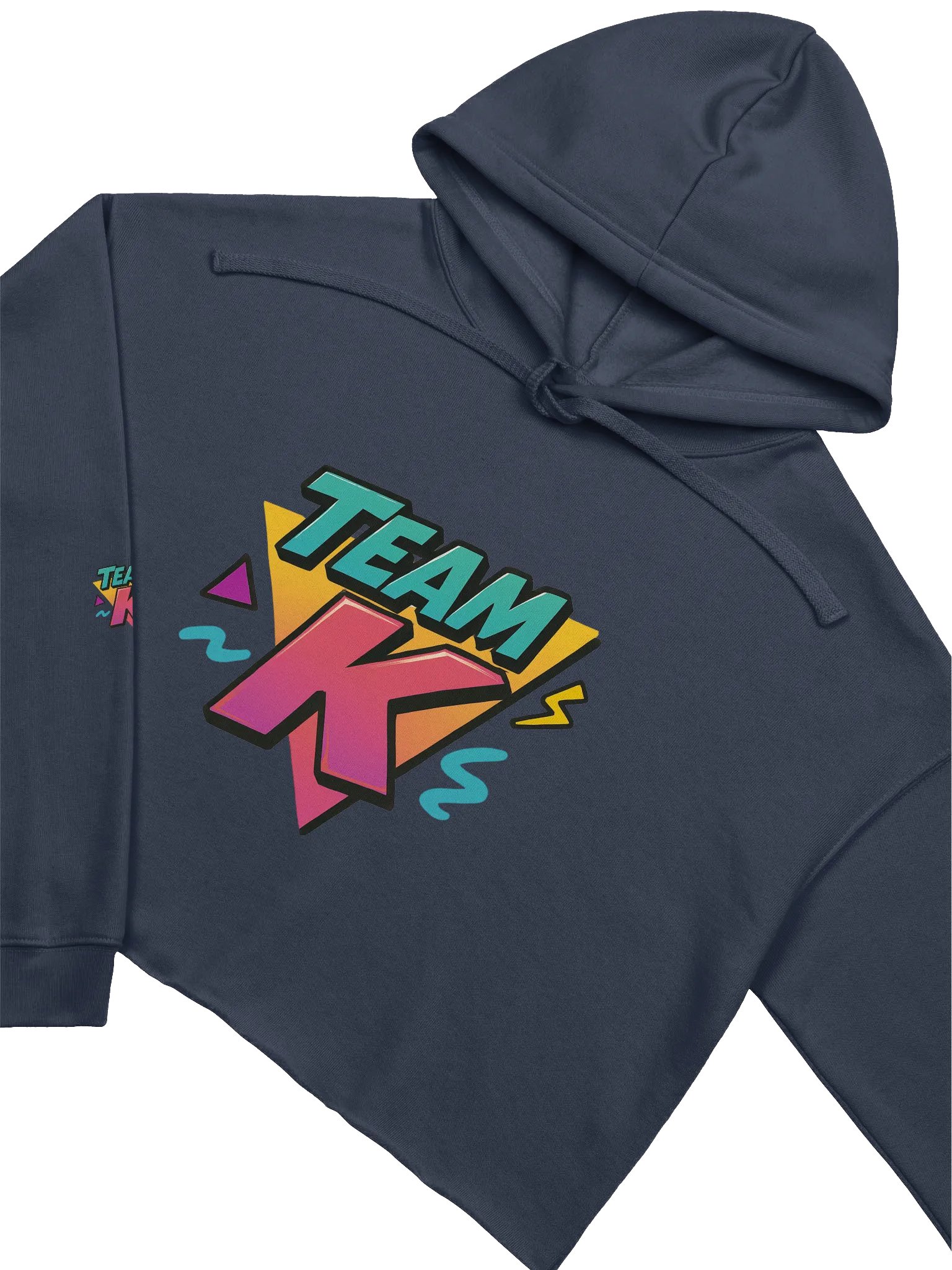 Team K 1990's Crop Hoodie product image (3)