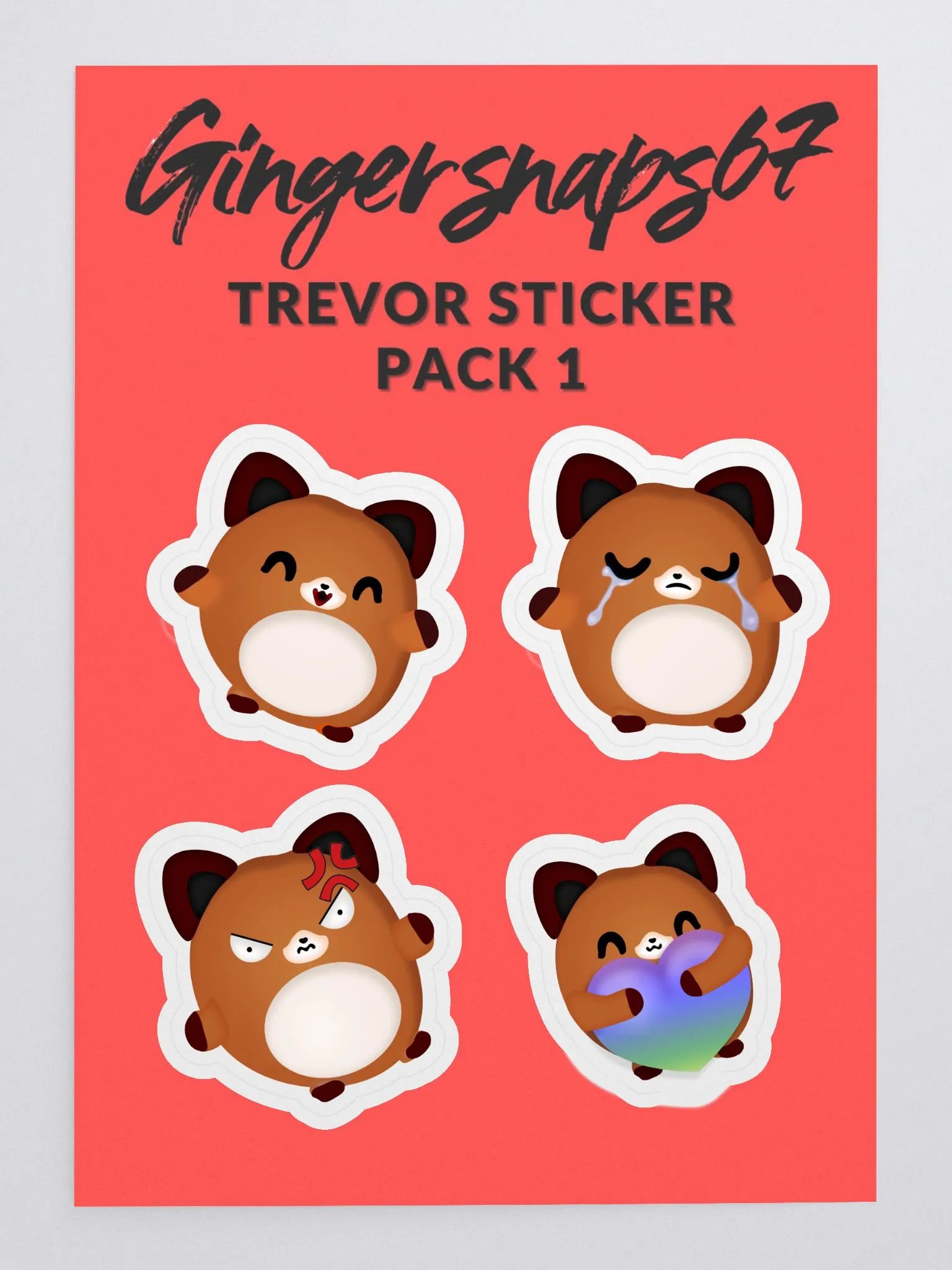 Trevor Sticker Pack 1 product image (3)