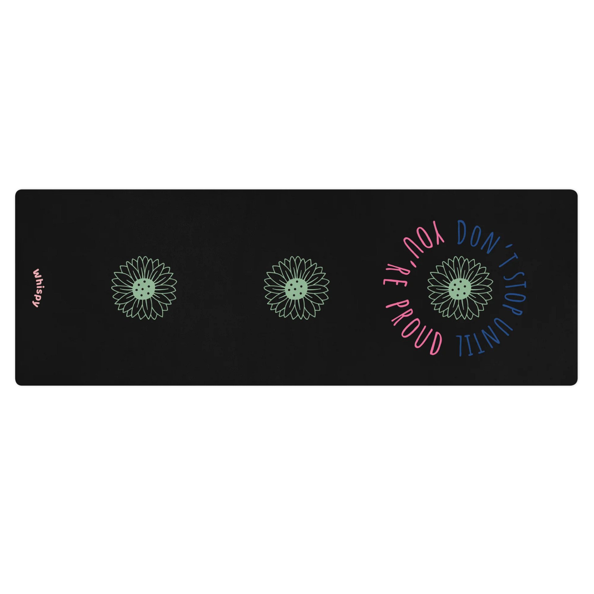 Don't Stop Yoga Mat product image (1)