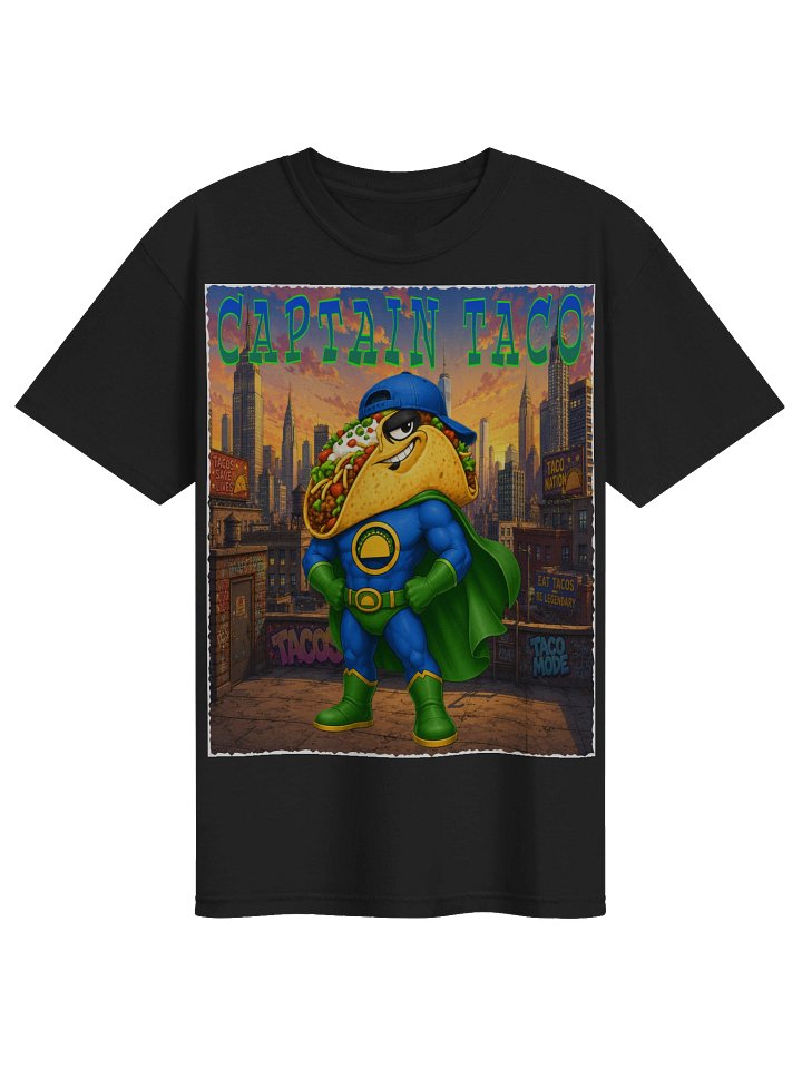 Captain Taco Comic Tee - The taco Family product image (7)