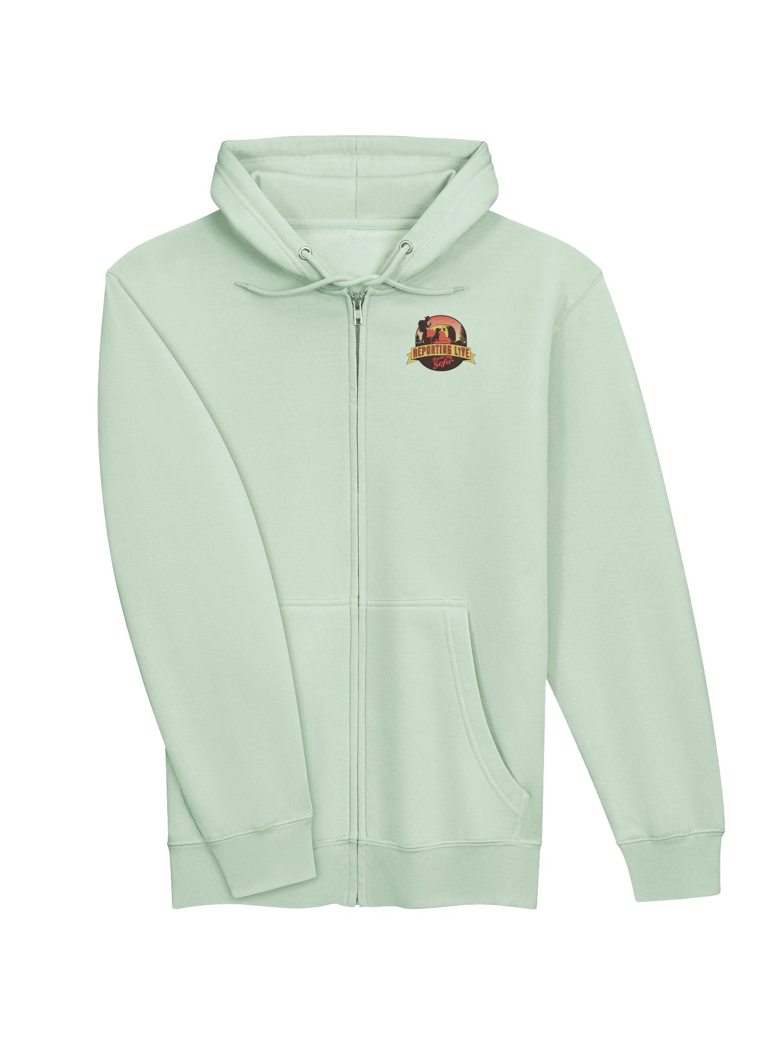 Sofa Squad Commentary Zip Hoodie - Sass and Couch Credentials product image (3)
