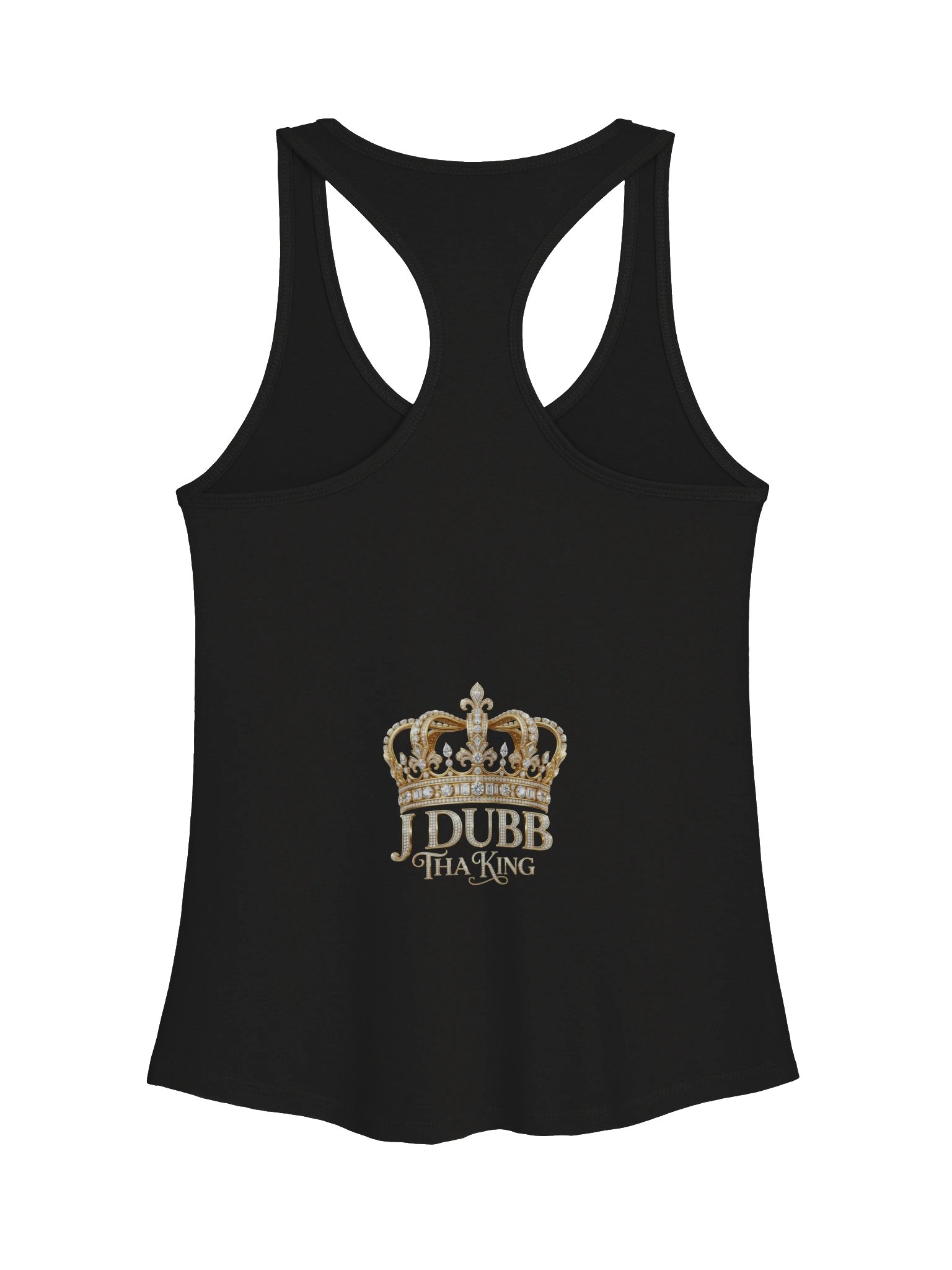 J Dubb Tha King Women's Racerback Tank Top product image (2)