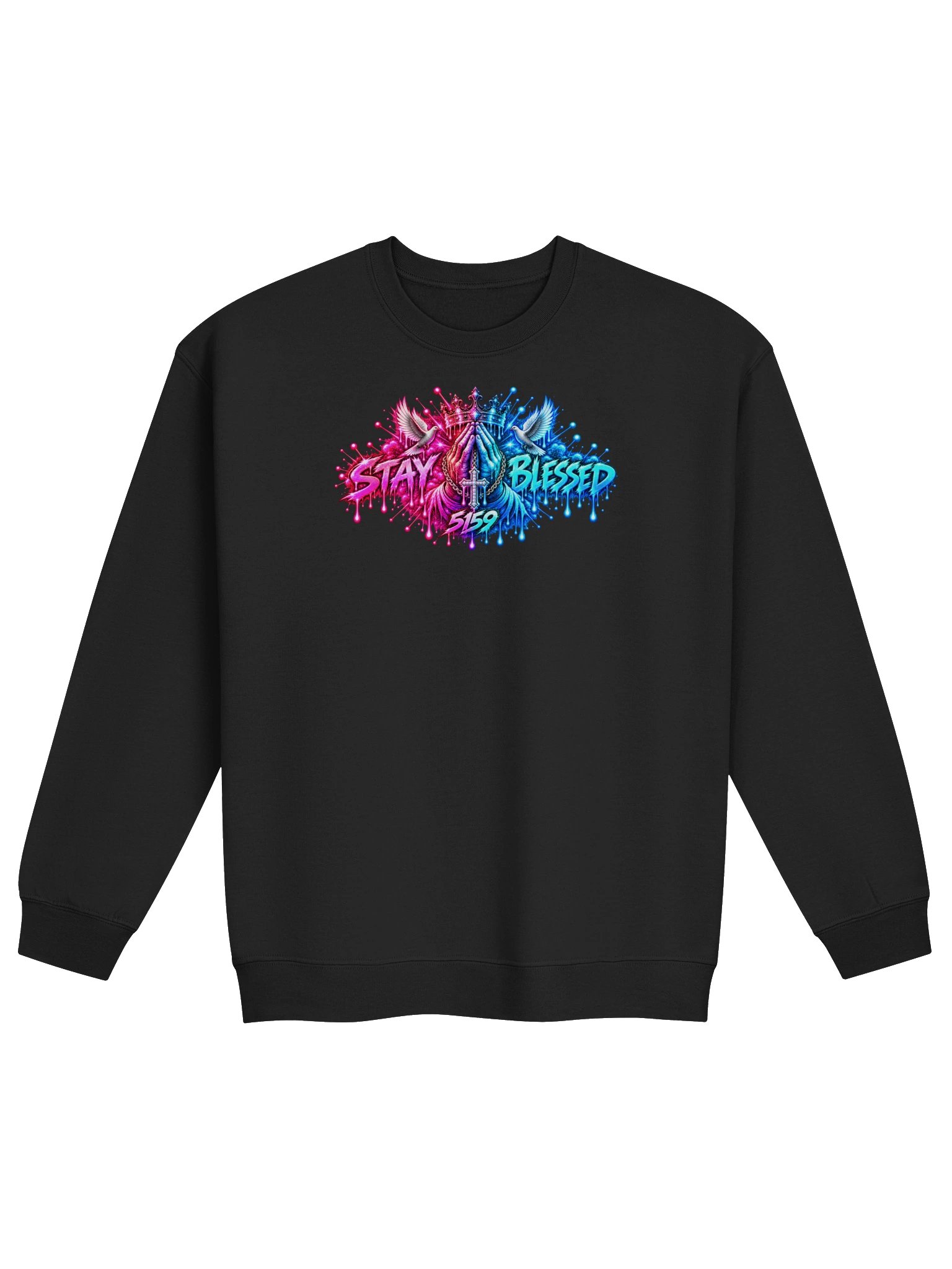 5159 Stay Blessed (Unisex) Sweatshirt product image (2)