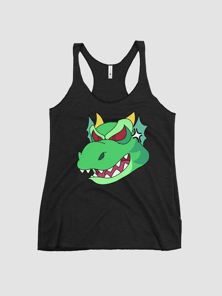 Angry Green Dragon Women's Racerback Tank Top product image (2)