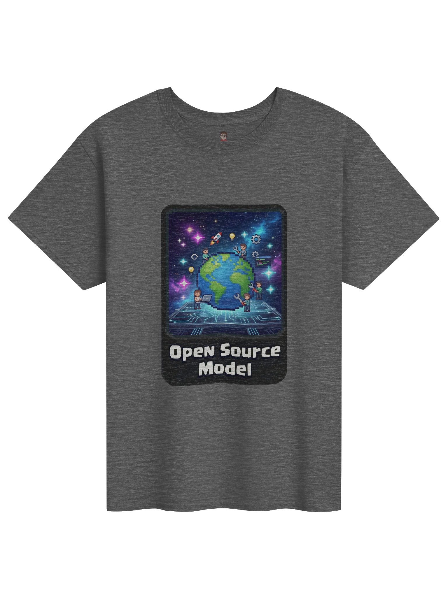 Open Source Model T-shirt product image (4)