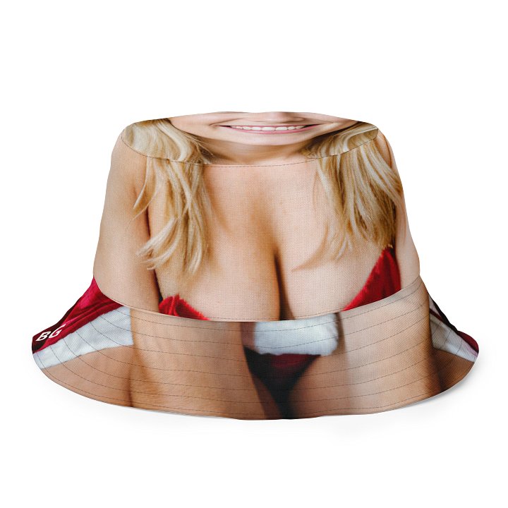 'Christmas Time (Far and Near)' Festive Reversible Bucket Hat product image (1)
