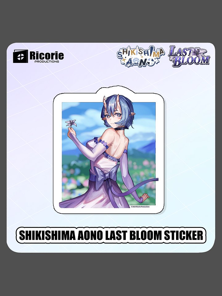 Shikishima Aono Last Bloom Sticker product image (1)
