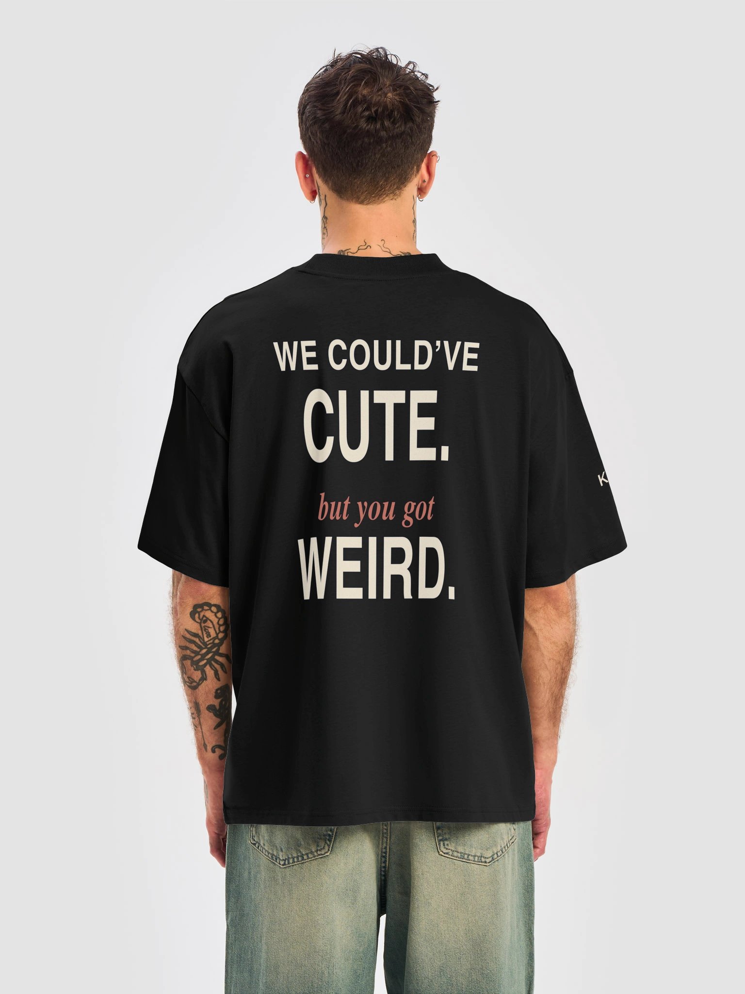 We Could’ve Been Cute — Oversized Tee product image (6)