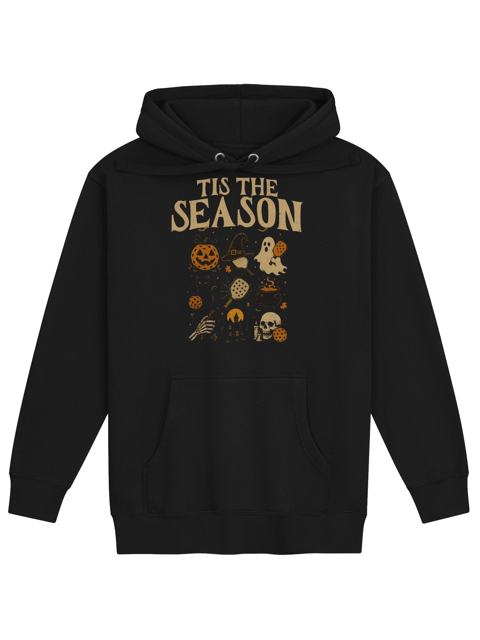 Tis The Season Pickleball Hoodie – Halloween Pickleball Hoodie product image (2)