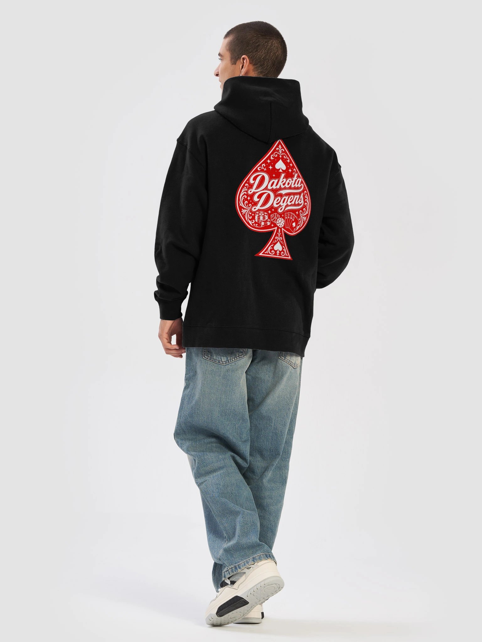 Dakota Degens Red Ace of Spades Hoodie product image (6)