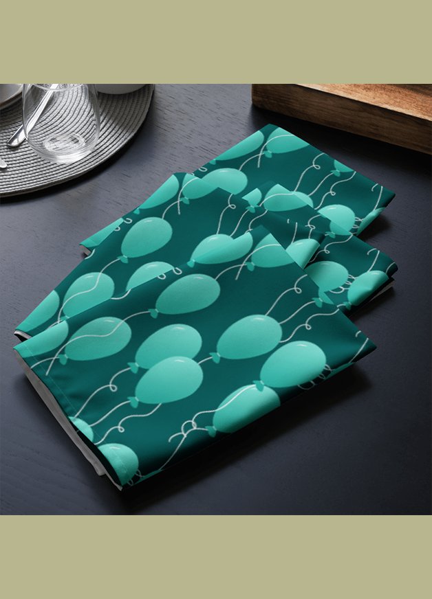 Set of Floating Balloons Party Time! Cloth Napkins product image (4)