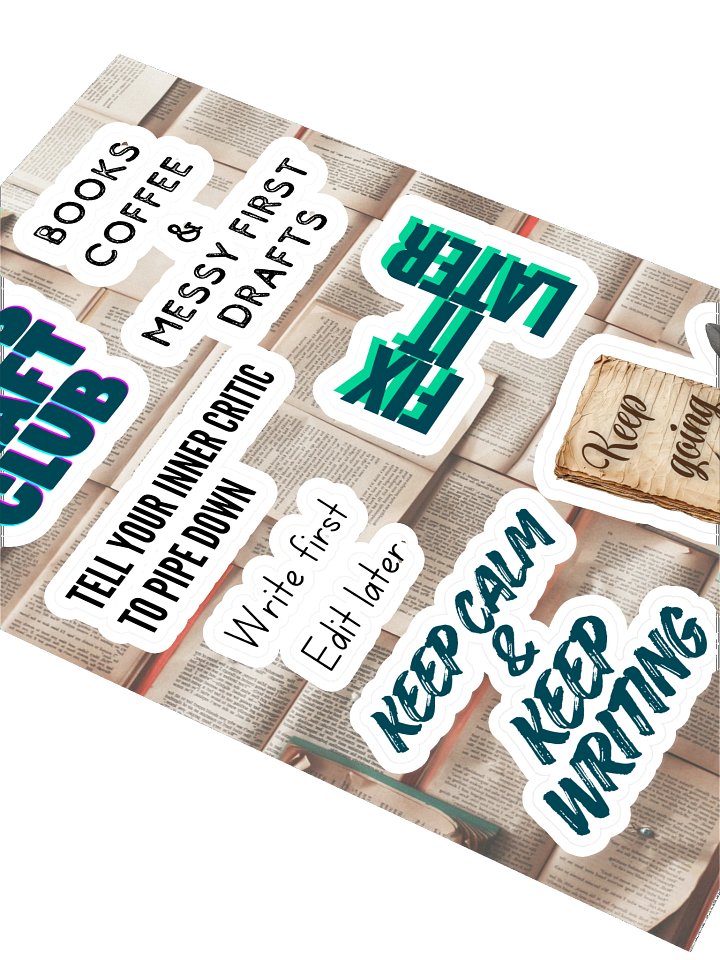 Writing Motivation Sticker Sheet product image (2)