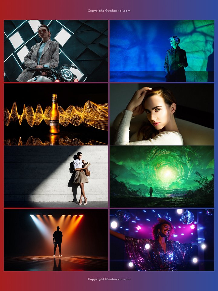 110 Midjourney Ai Lighting Effects Tutorial Guide product image (2)