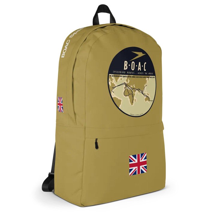 BOAC Speedbird Routes Across The World - Backpack product image (2)