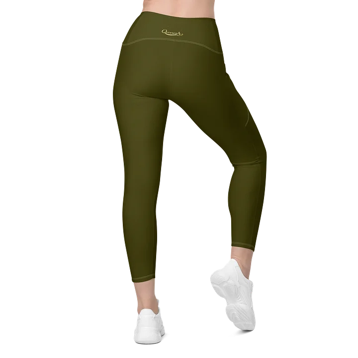 Green Leggings with Pockets product image (2)