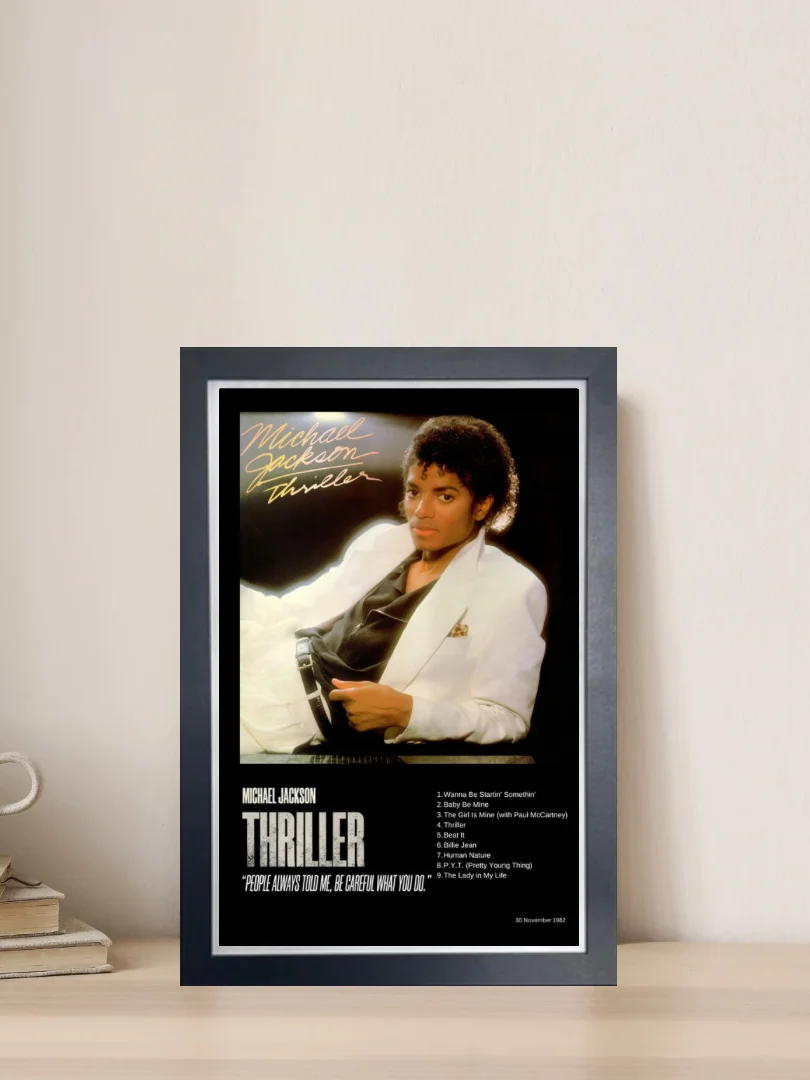 Framed ‘Thriller’ Poster product image (2)
