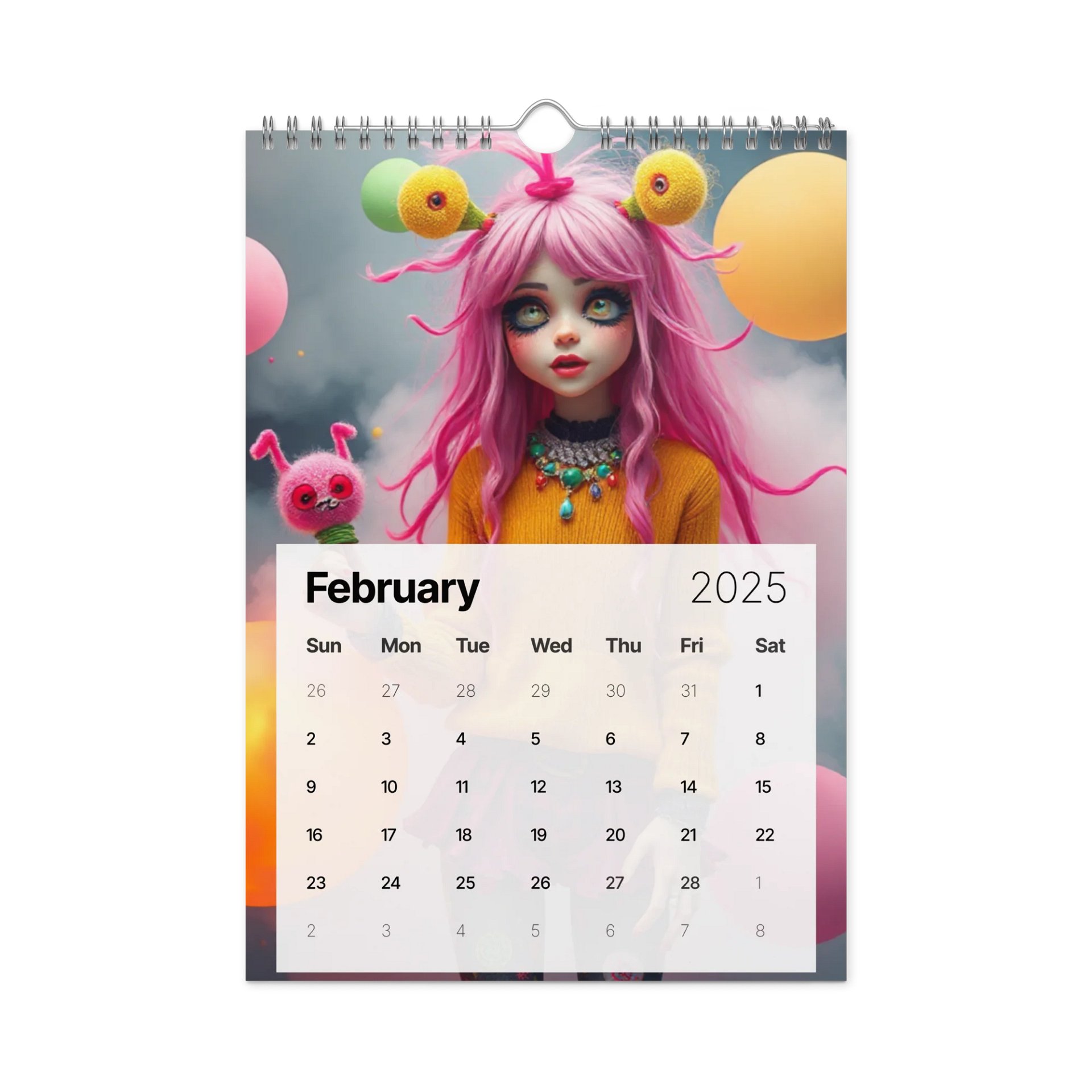 2025 Wall Calendar product image (5)