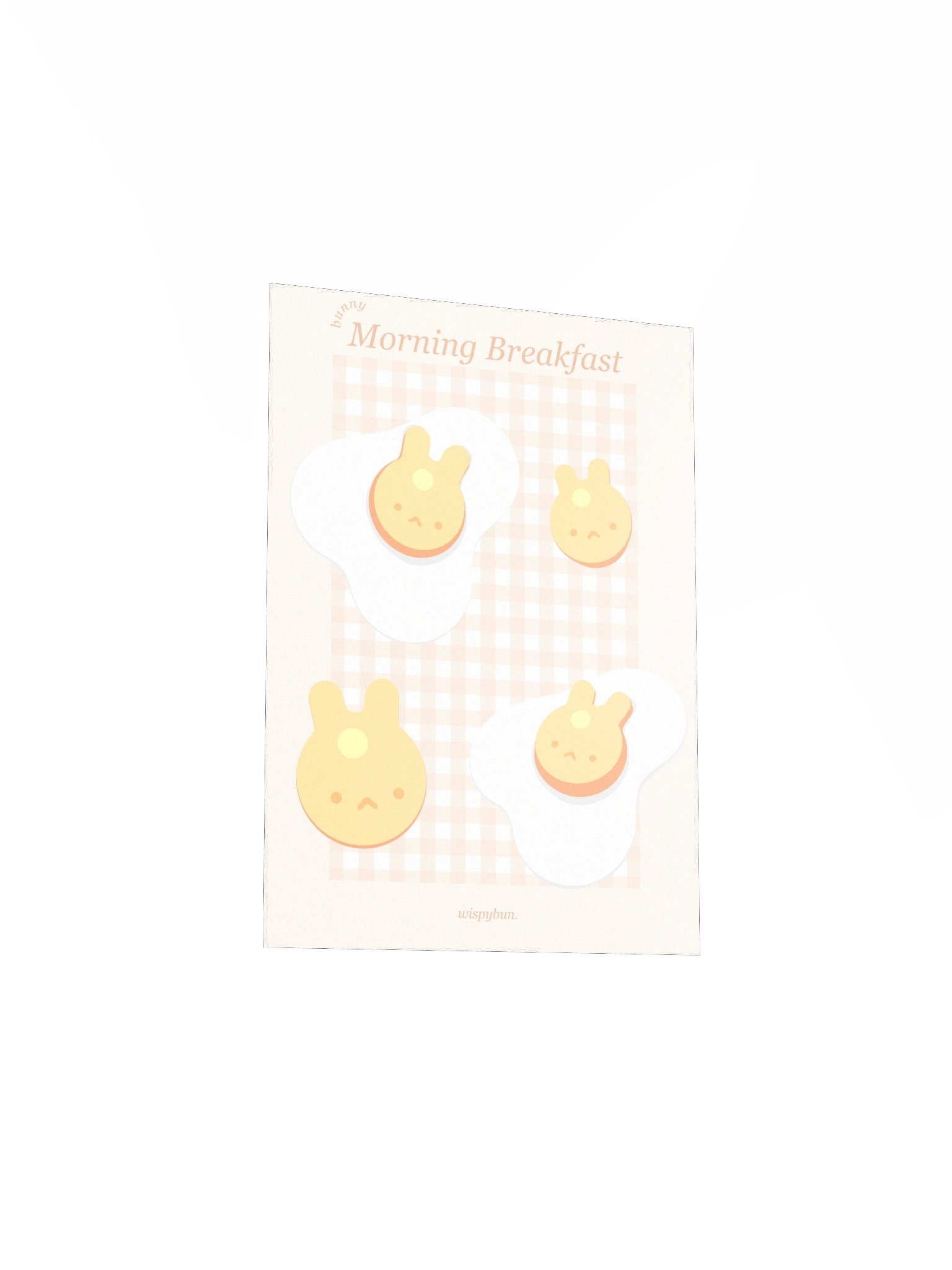 Bunny Morning Breakfast (Vanilla) Print product image (4)