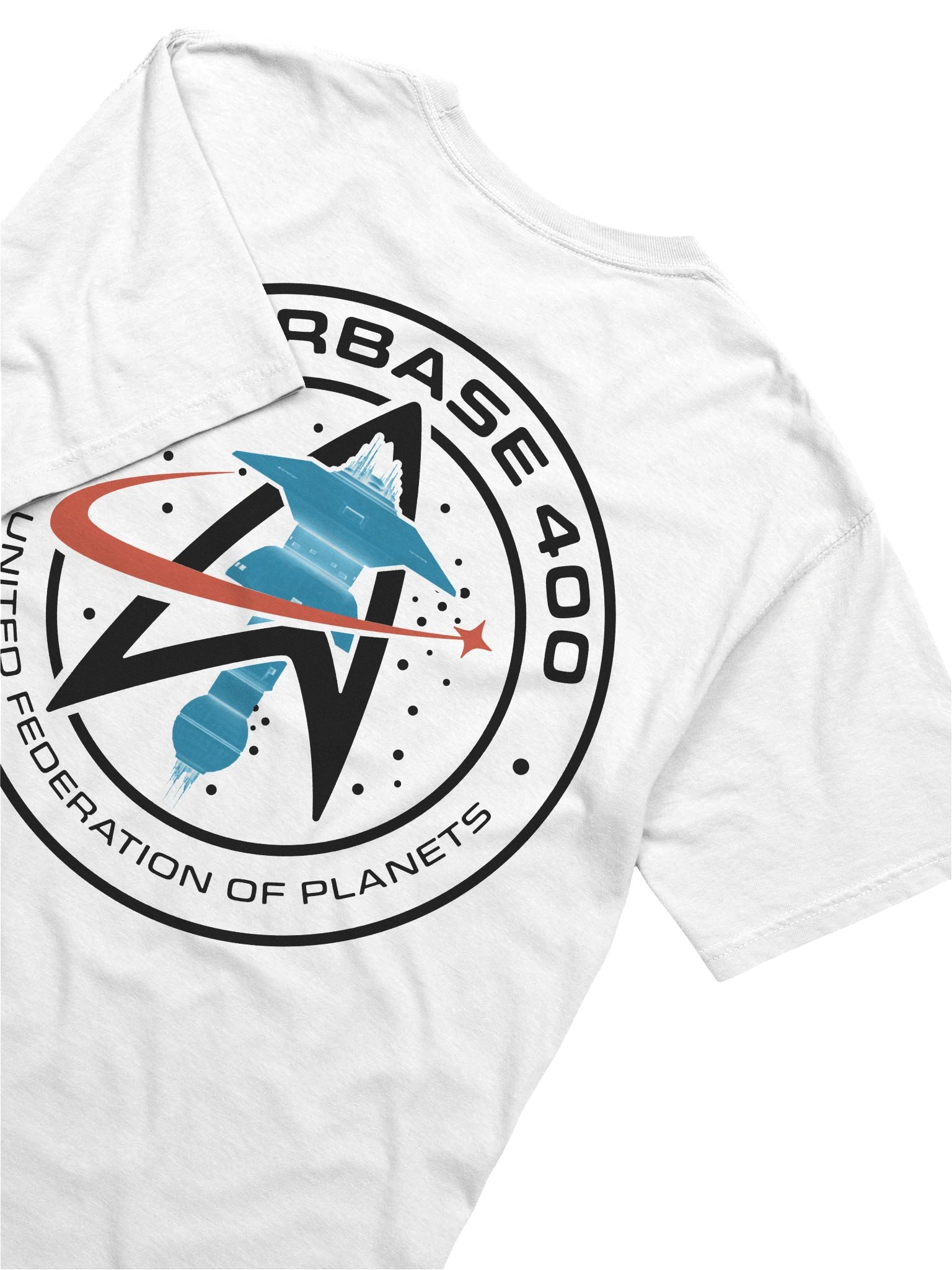 Starbase 400 - Logo White Tee product image (6)
