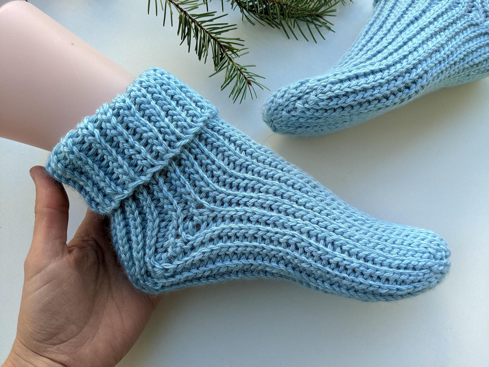 Crochet Flat Slippers Pattern product image (4)