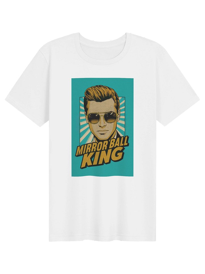 Mirror Ball King – Vintage Disco Tee product image (22)