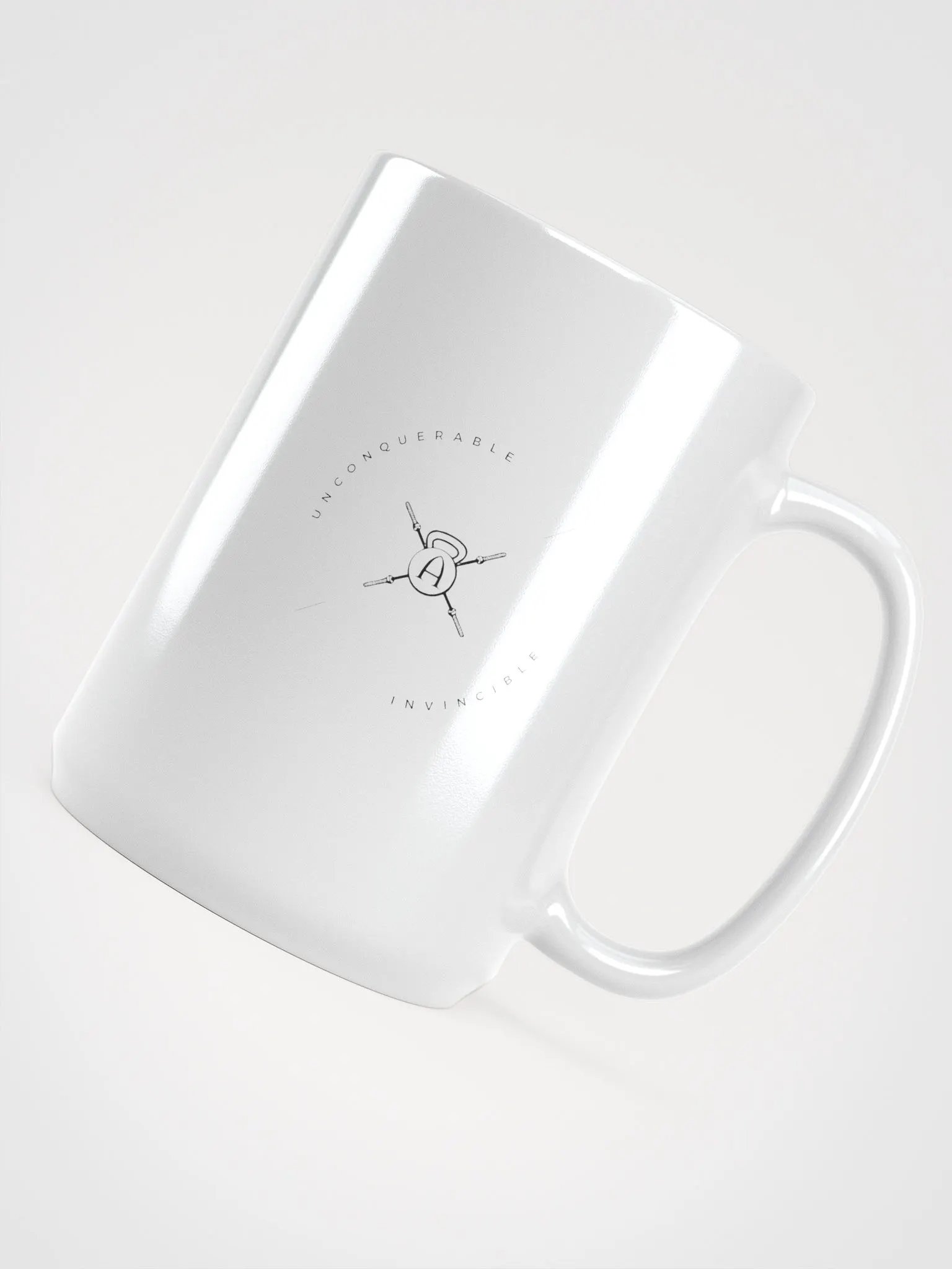 Adamas CrossFit White Glossy Mug product image (4)