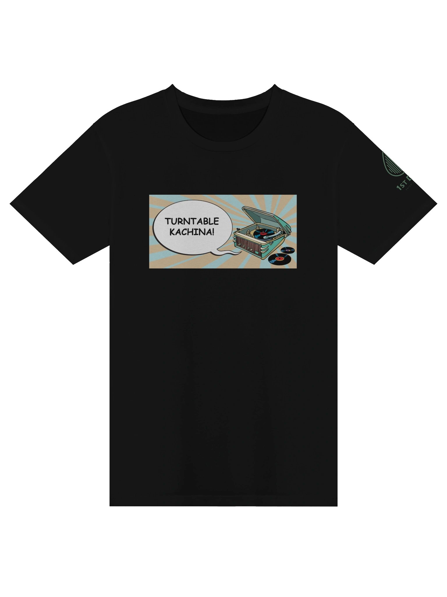 Turntable Kachina - Let The Record Speak T-shirt product image (1)