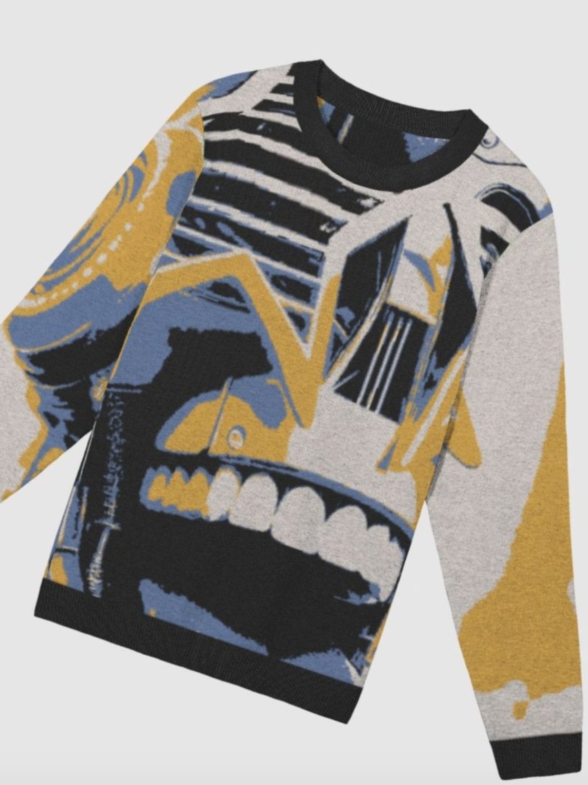 ROCKI ROBOT - PARTY SWEATER - DANCE MEMECOIN product image (1)
