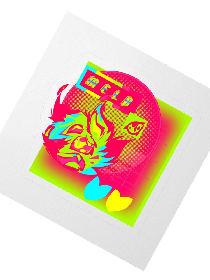 MELP PSYCHO sticker product image (2)