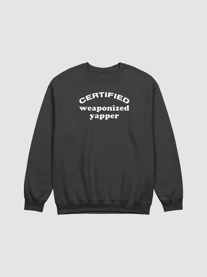 Certified yapper Crewneck product image (1)