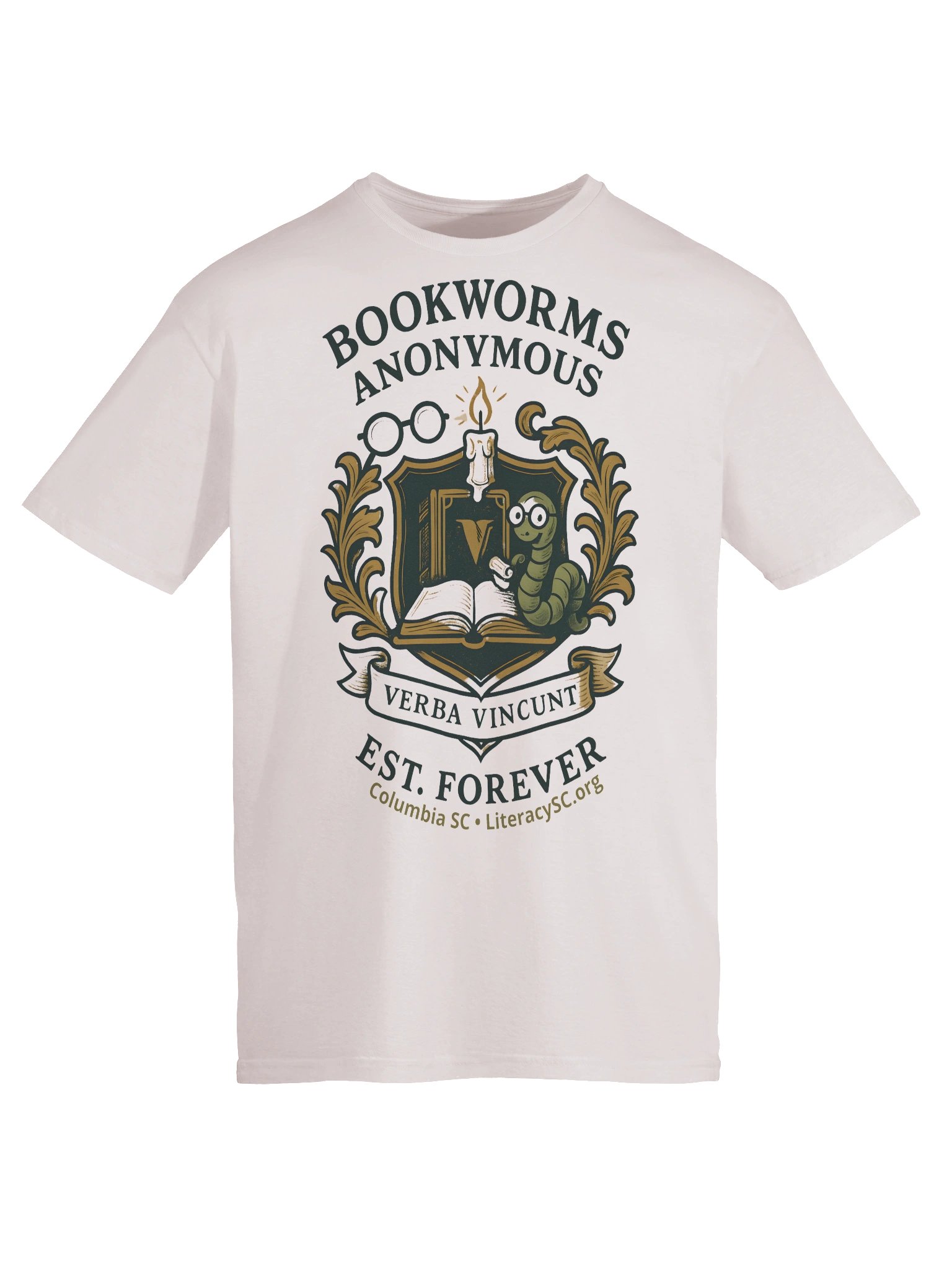 Bookworms Anonymous Heritage Tee product image (11)