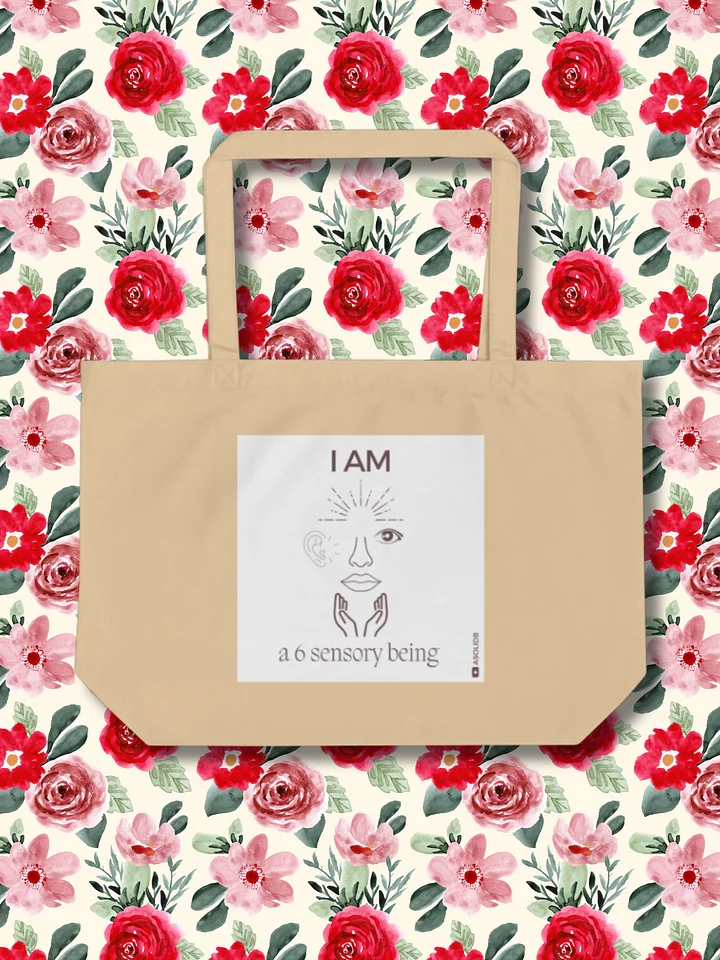 We R 6 Sensory Beings - organic cotton tote product image (1)