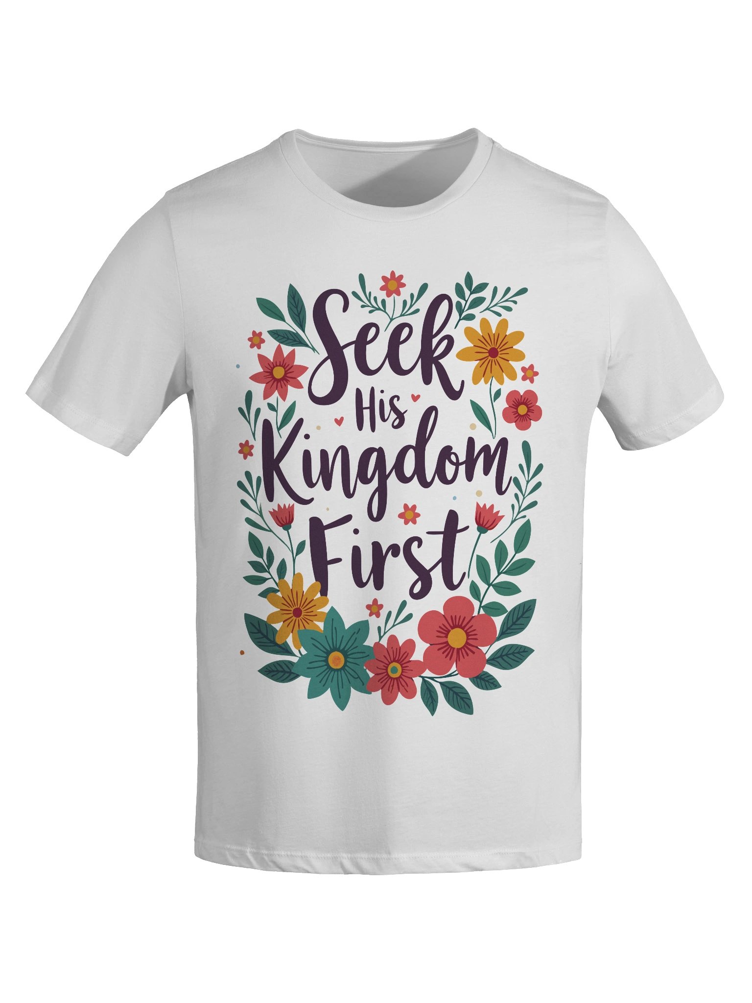 Women's Supersoft Relaxed-fit T-Shirt Seek His Kingdom First product image (7)