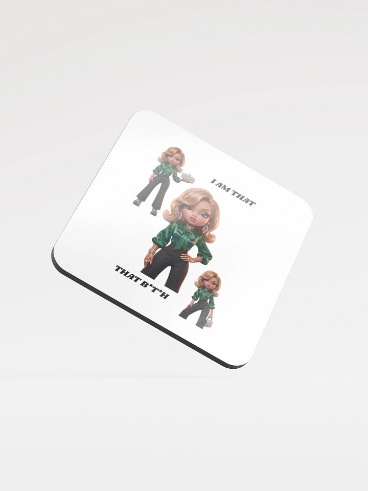 I AM THAT — Glossed Coaster by Mz. Caramel product image (1)