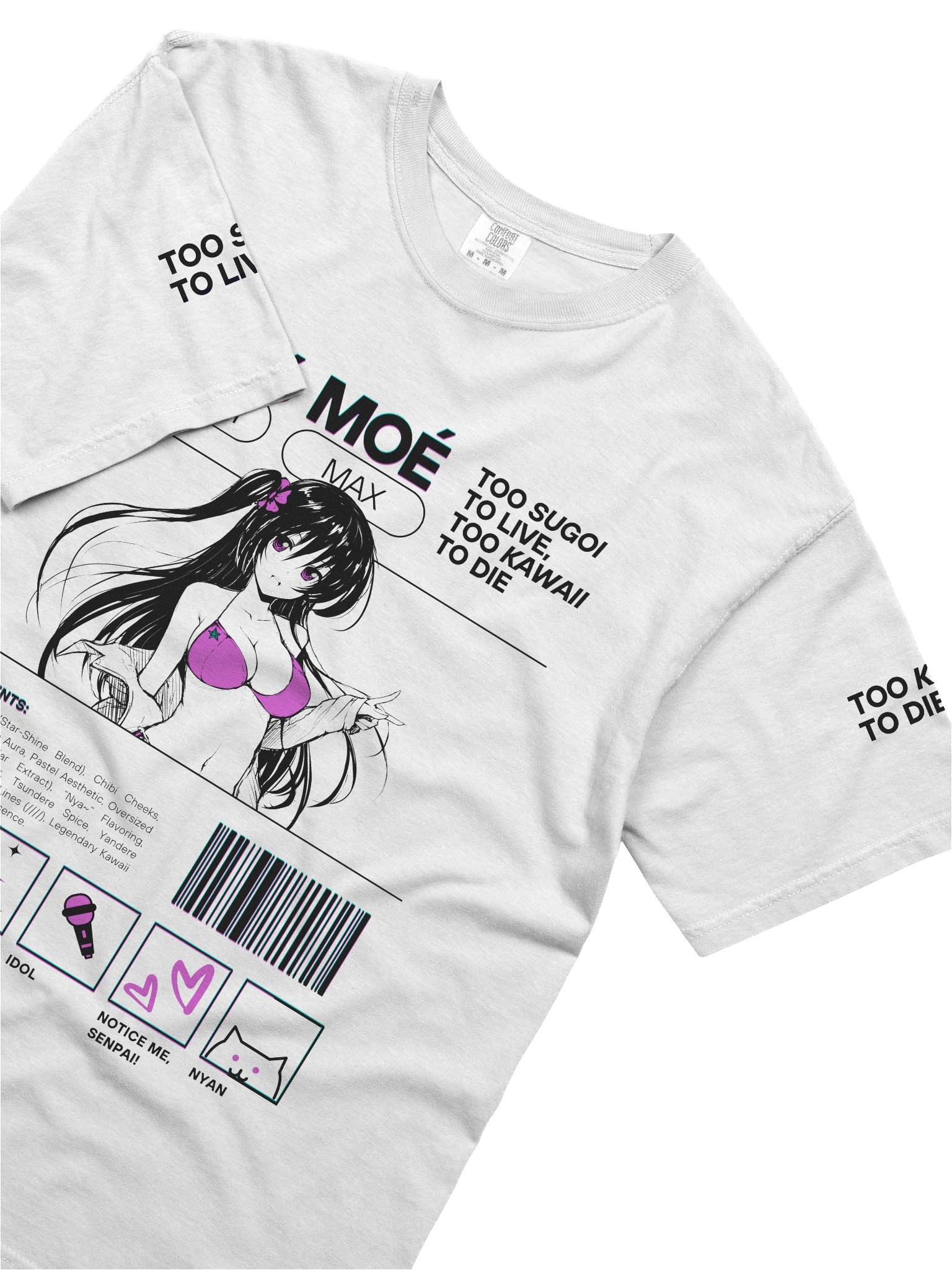Too Sugoi/Too Kawaii labeled tee product image (5)