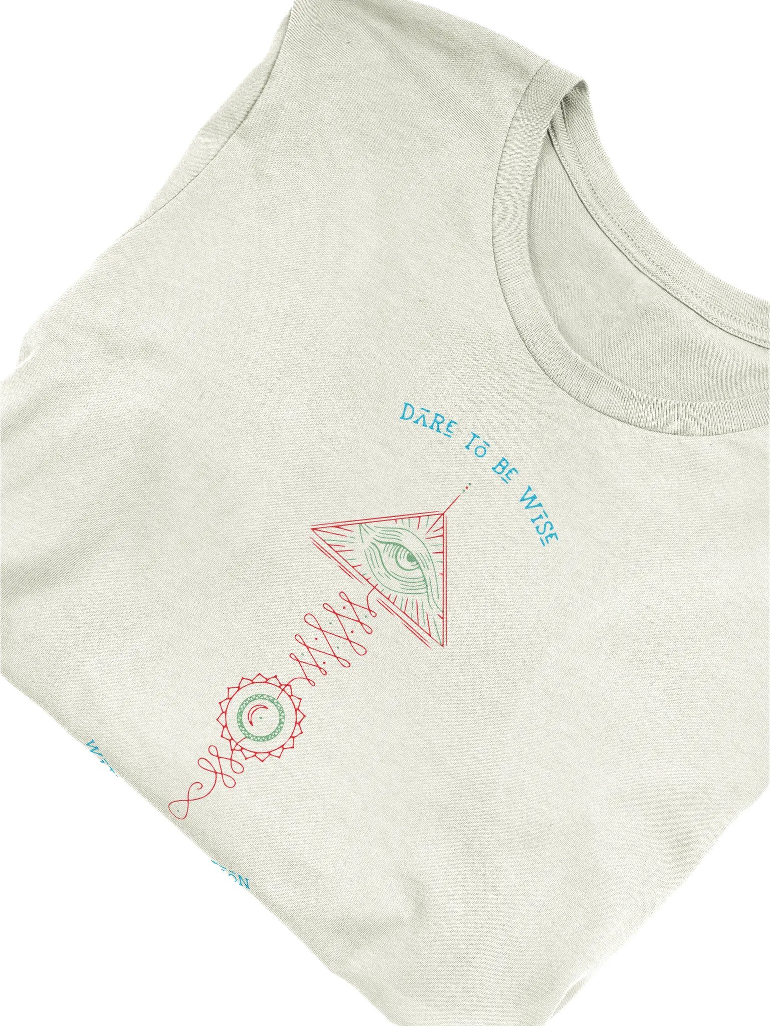 Dare To Be Wise Mystic Eye Symbol Unisex T-Shirt product image (6)