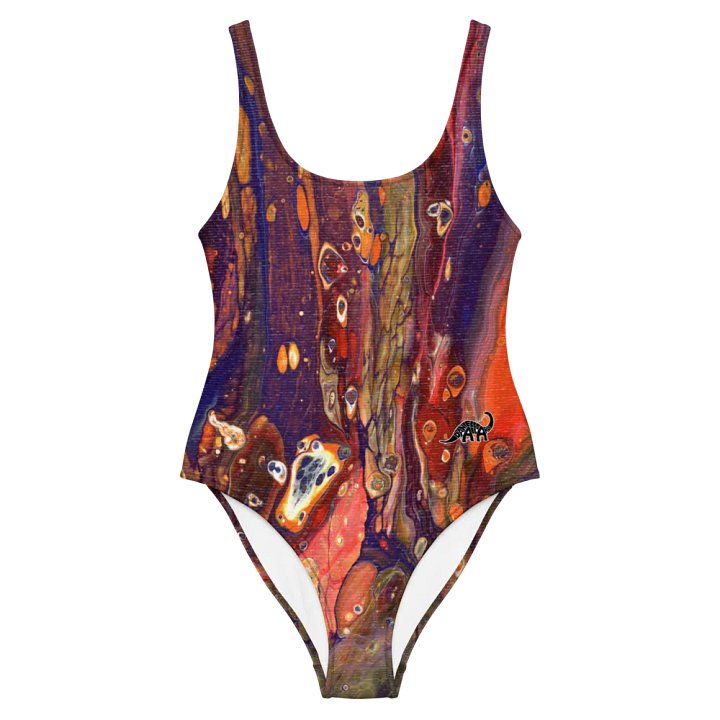 Hyperspace Fluid Acrylic One-Piece Swimsuit product image (1)