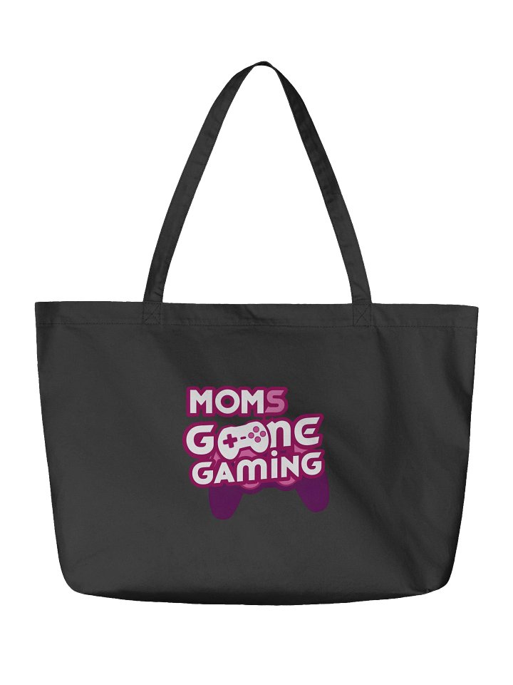 Gamer Chic Eco Tote: MOMS GONE GAMING Edition product image (4)
