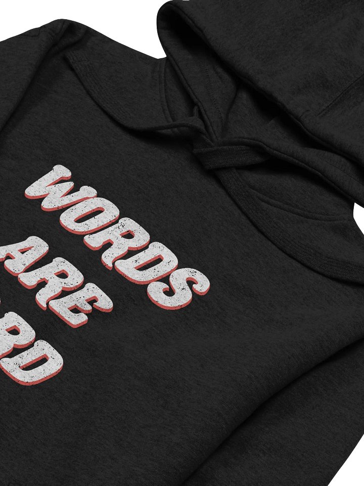 Retro Words Are Hard Hoodie product image (2)