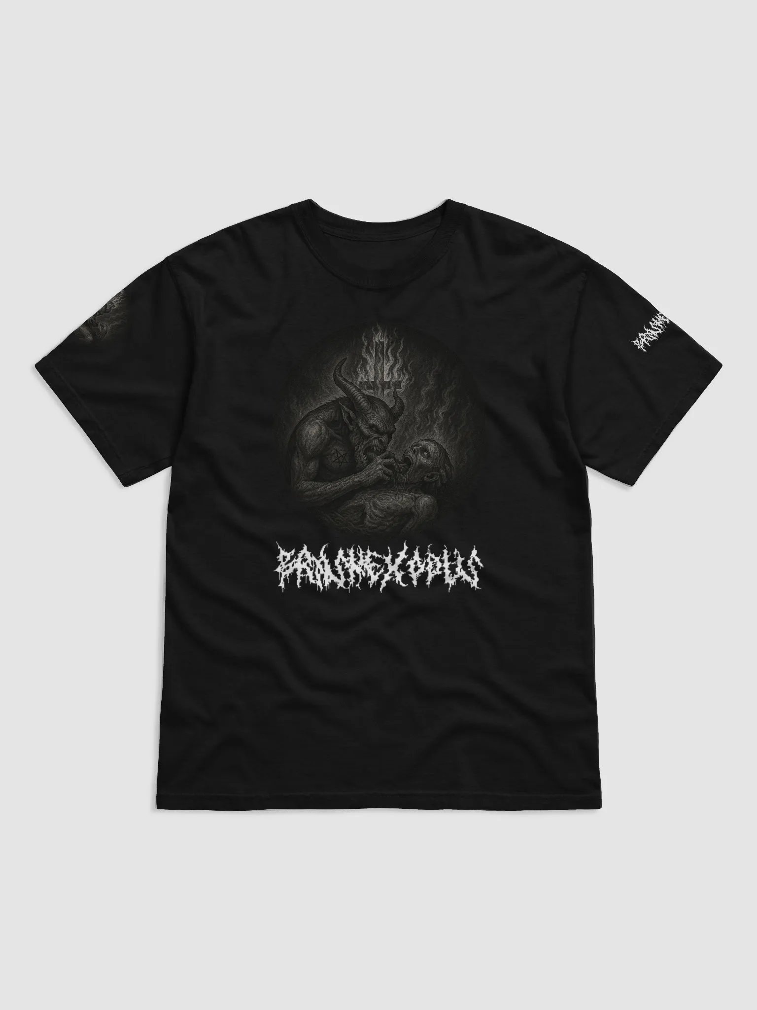 Demonic Confrontation Heavyweight Tee product image (1)