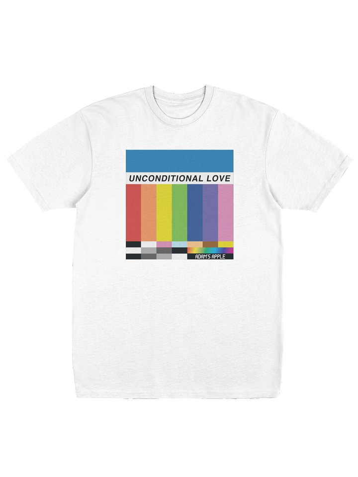 Boxy Unconditional Love Test Pattern Tee product image (1)