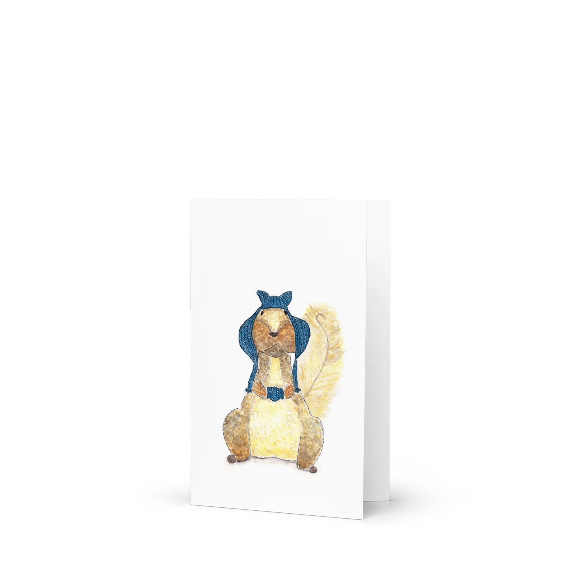 Watercolor Squirrel Greeting Card product image (1)