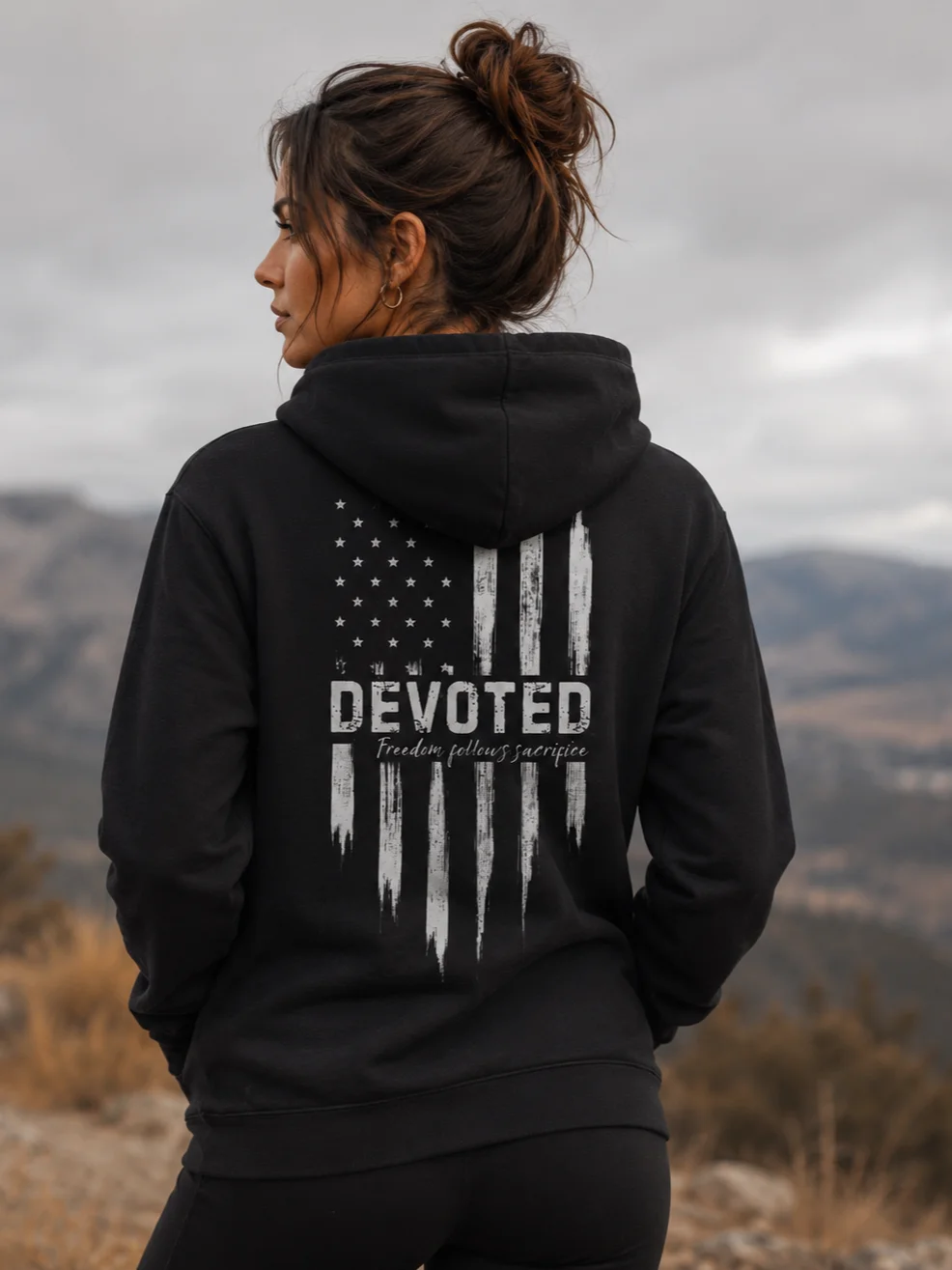 "Freedom" Zip-Up Hoodie product image (4)