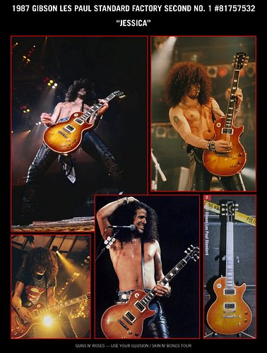 SLASH'S USE YOUR ILLUSION / SKIN N' BONES TOUR GUITARS

#slash #gnr #gunsnroses #useyourillusiontour #guitar
