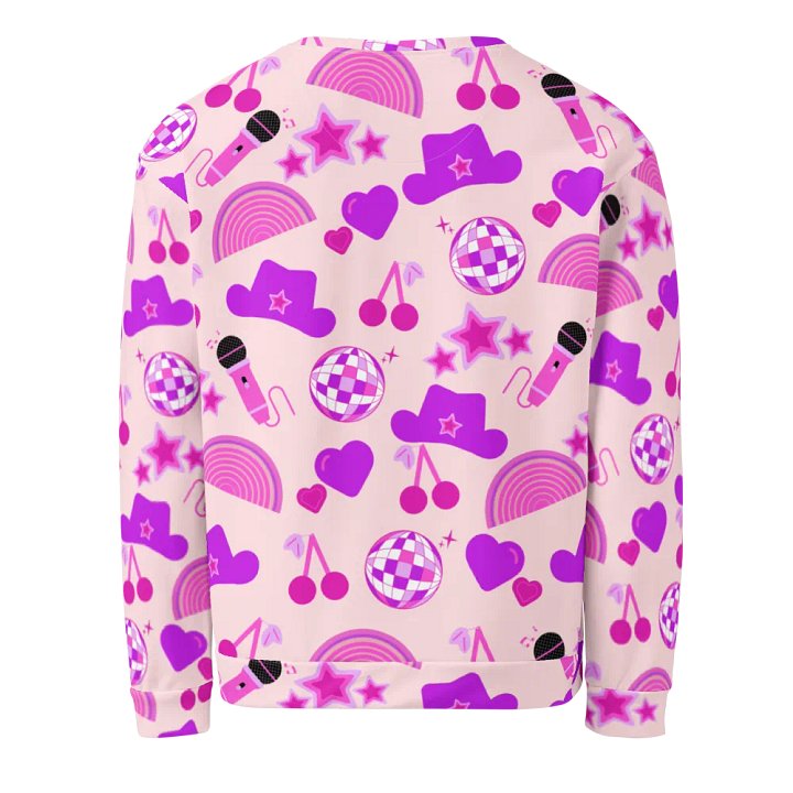 Country Rainbow Disco Vibes All-Over Sweatshirt product image (2)