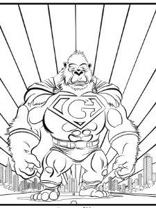 Awesome Apes Coloring for Everyone product image (3)