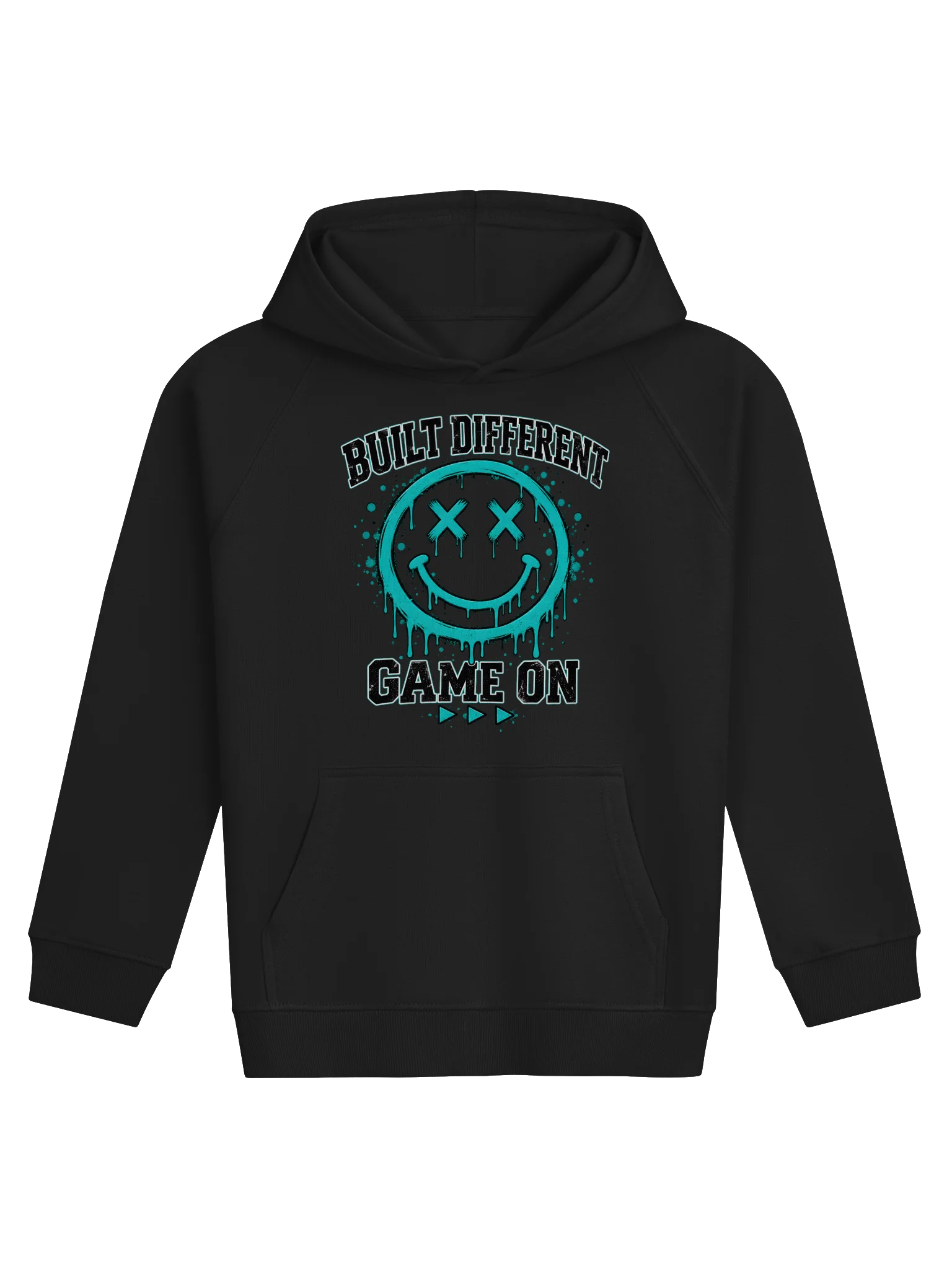 Built Different — Game On! | Kids Gamer Hoodie product image (1)