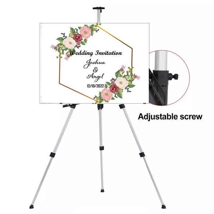 BLISS | Personalised Illustrated Wedding Welcome Sign | Corrugated PVC Board 850g 5mm product image (2)