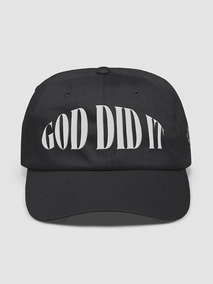 "GOD DID IT" Dad Hat product image (1)